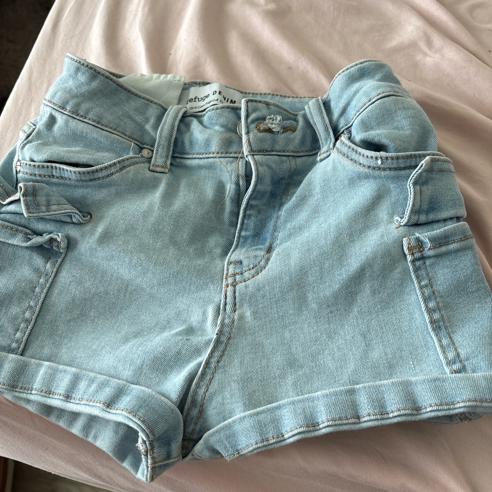 Denim Blue Women's Shorts